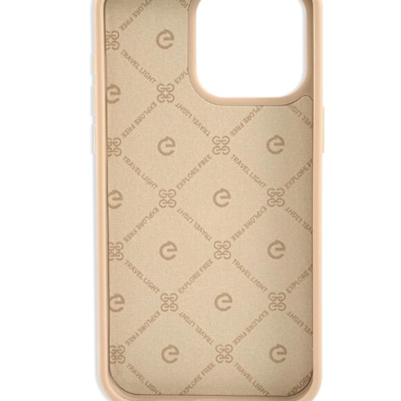 ZVE for iPhone 15 Pro Wallet Case with Card Holder, Phone Case Apricot Gray - Picture 7 of 7